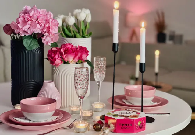 Verliebt in Details – Deko für den perfekten Valentinstag