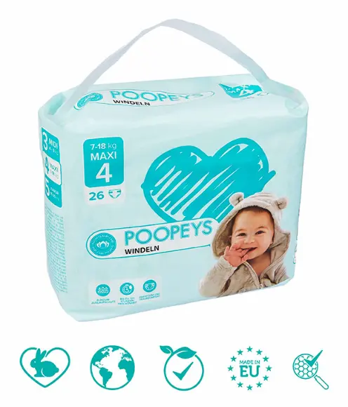 POOPEYS Windeln Gr. 4