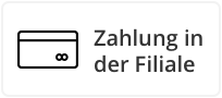 Zahlung in der Filiale