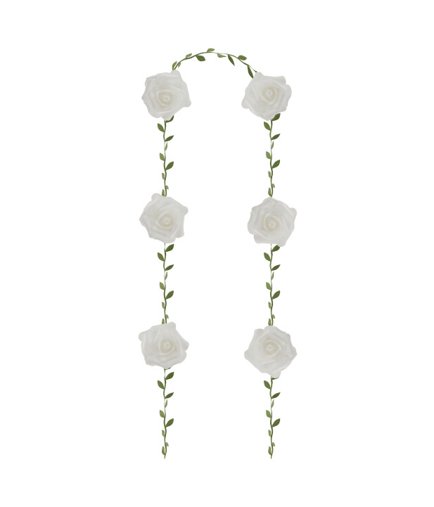 Kunstblumen-Girlande