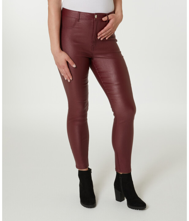 Jeggings aus Kunstleder
